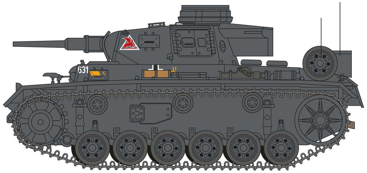 Panzer III Ausf J - AIRFIX 1/35