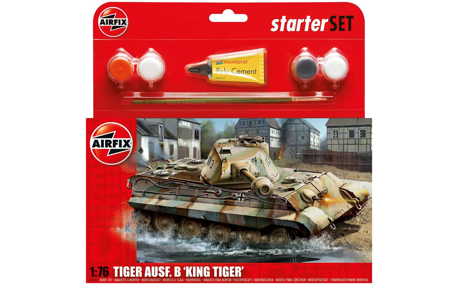 Medium Starter Set - King Tiger Tank