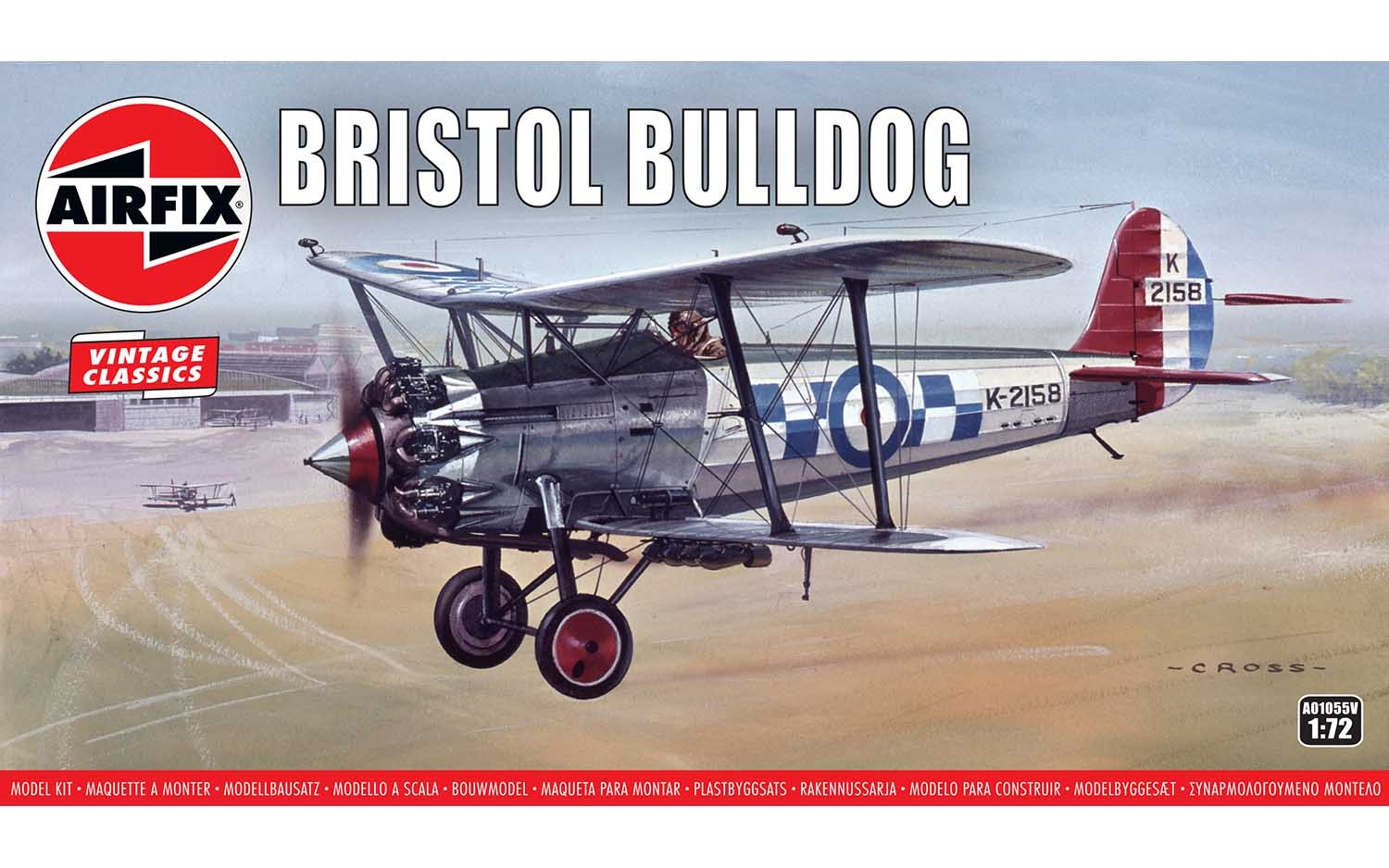 DISCONTINUED!!! No7 Bristol Bulldog UK 1931-1/72 LAST PIECES!! 