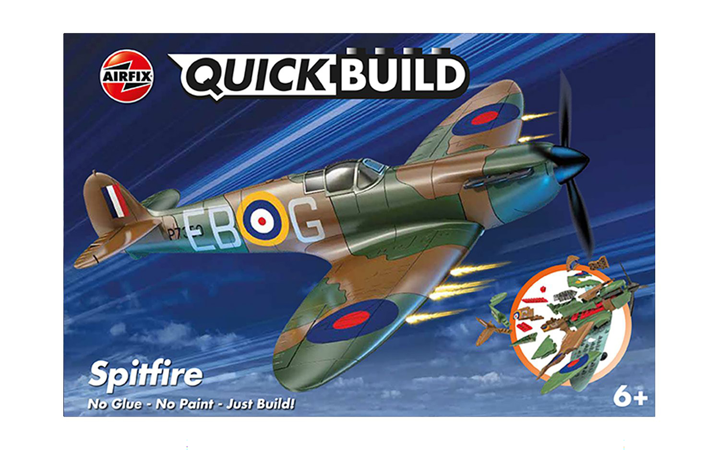 J6000 Airfix | QUICKBUILD Spitfire - snap together model kit