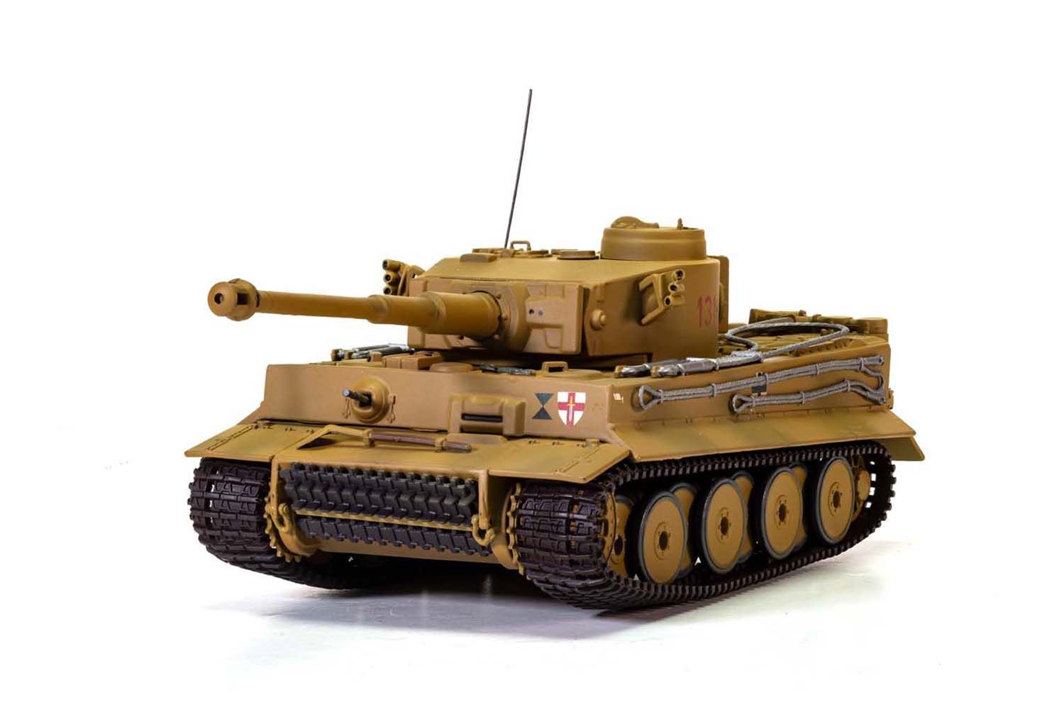 ATLAS German Panzer VI Ausf E Tiger Winter 1/72 DIECAST MODEL DIECAST TANK 