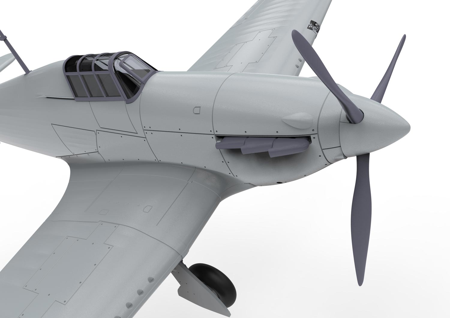 1:72 Scale Airfix Hawker Hurricane Mk.I Starter Gift Set