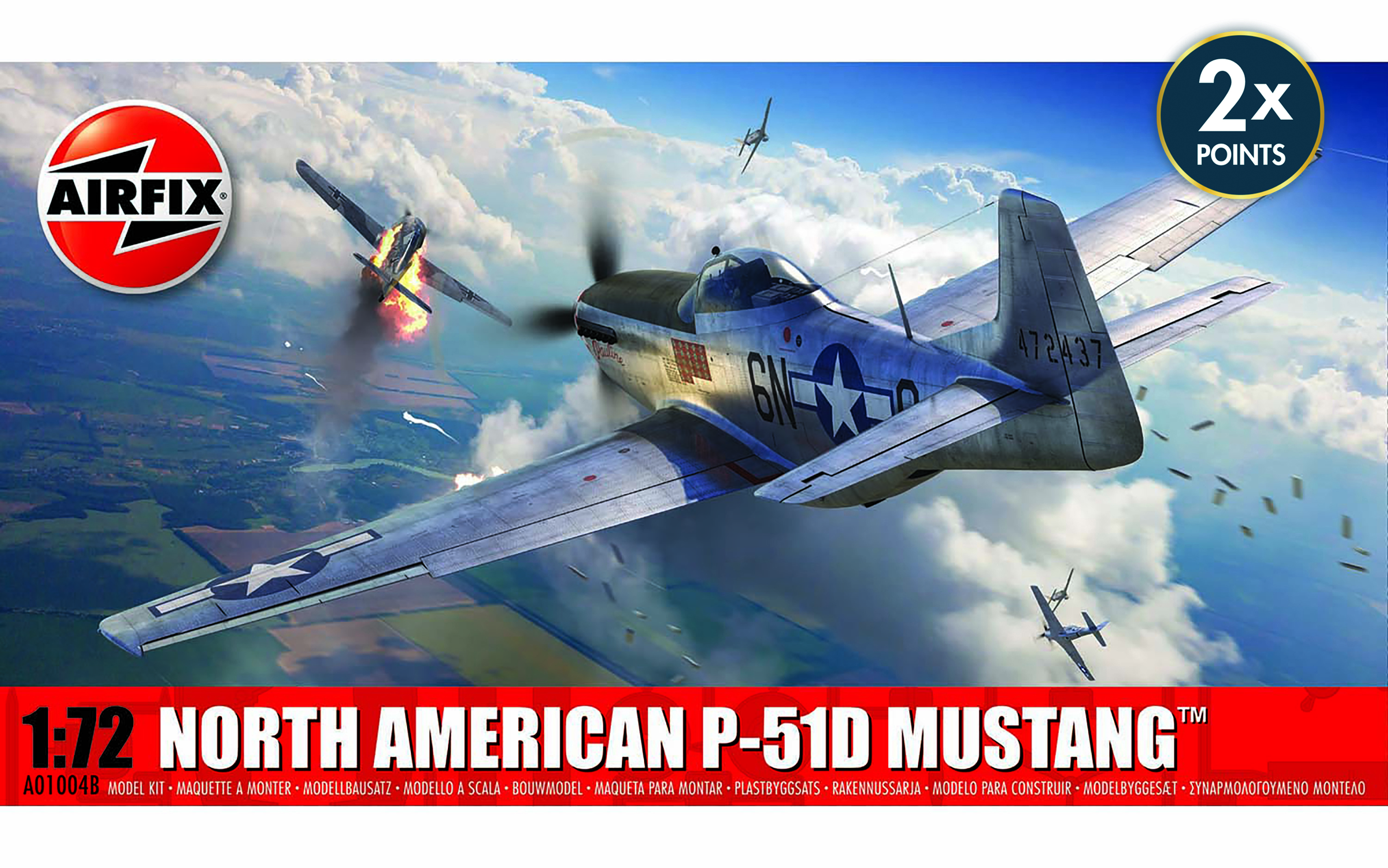 A01004B North American P-51D Mustang