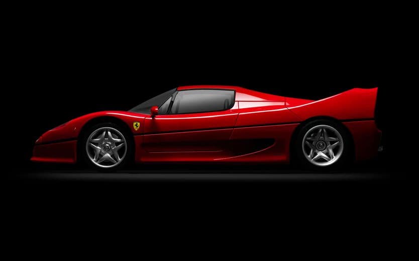 Ferrari F50 - Rosso Corsa - 1:8 Scale Kit