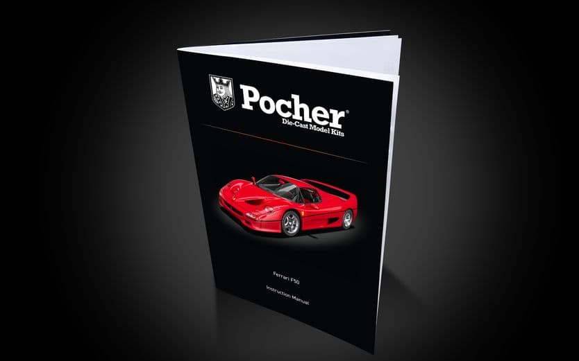 Ferrari F50 - Rosso Corsa - 1:8 Scale Kit