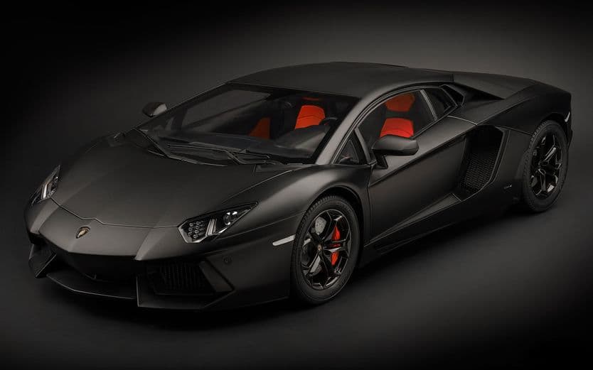 Lamborghini Aventador LP 700-4 - Nero Nemesis