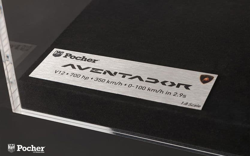 Pocher Car Display Case - 1:8 Scale