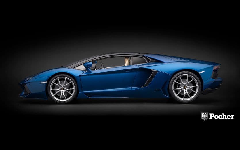Lamborghini Aventador LP 700-4 Roadster - Blu Monterrey (metallic blue)