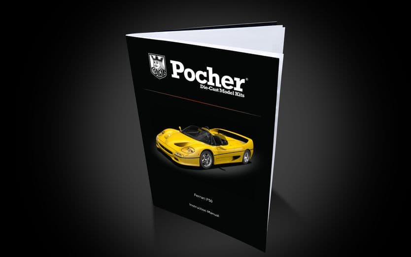 Ferrari F50 - Giallo Modena - 1:8 Scale Kit