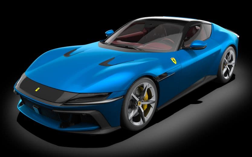 Ferrari 12Cilindri - Blu Corsa - 1:8 Scale Kit