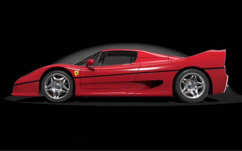 Ferrari F50 - Rosso Corsa - 1:8 Scale Kit