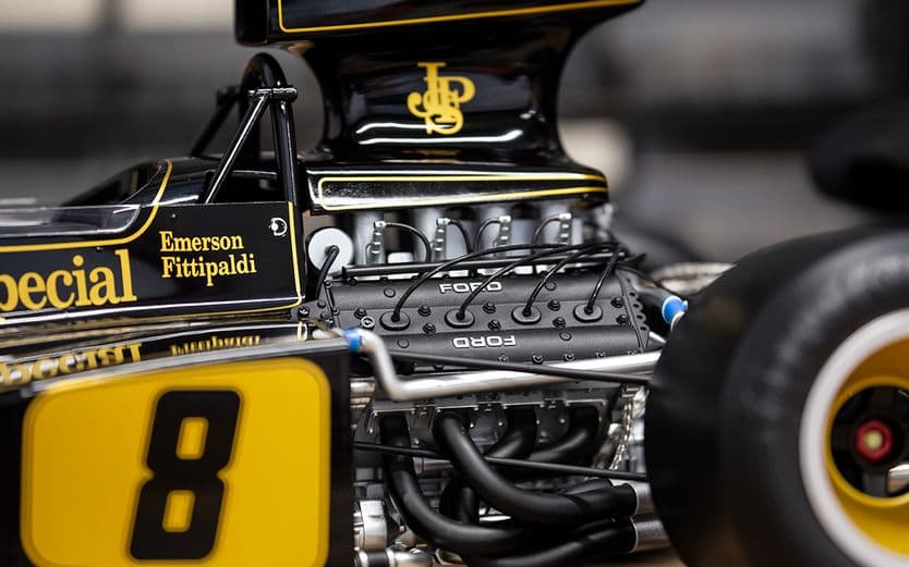 Lotus 72D - 1972 British GP - Emerson Fittipaldi - 1:8 Scale Kit
