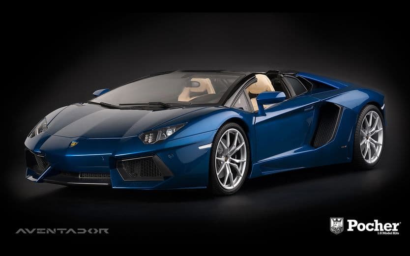 Lamborghini Aventador LP 700-4 Roadster - Blu Monterrey (metallic blue)