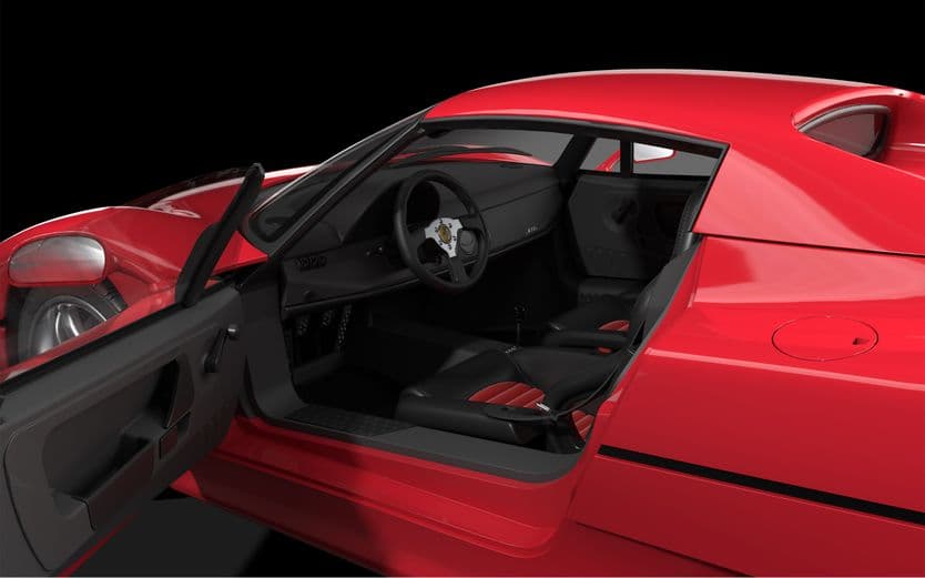 Ferrari F50 - Rosso Corsa - 1:8 Scale Kit