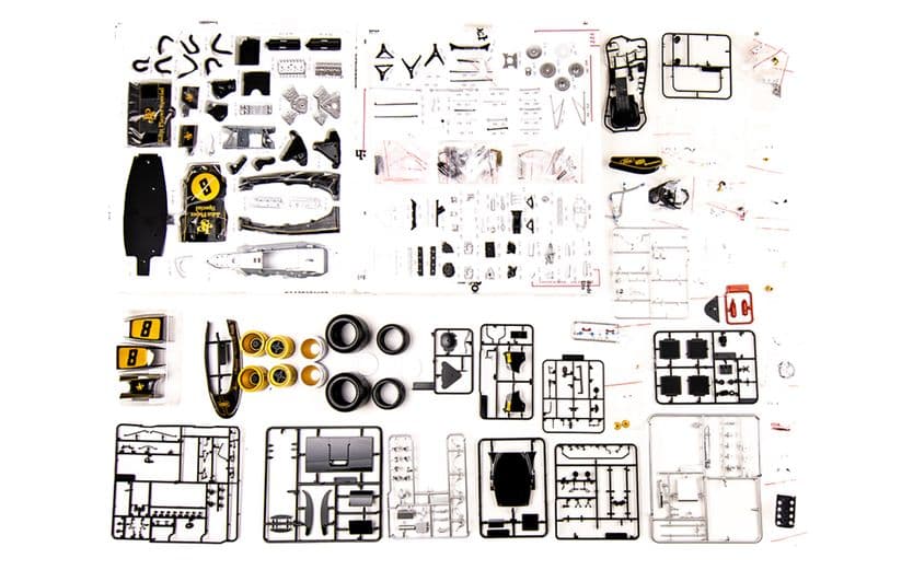 Lotus 72D - 1972 British GP - Emerson Fittipaldi - 1:8 Scale Kit