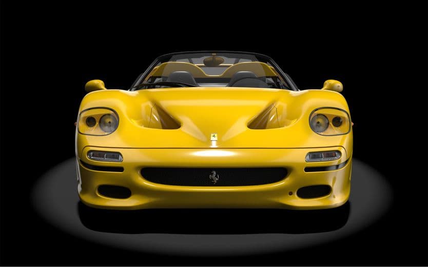 Ferrari F50 - Giallo Modena - 1:8 Scale Kit