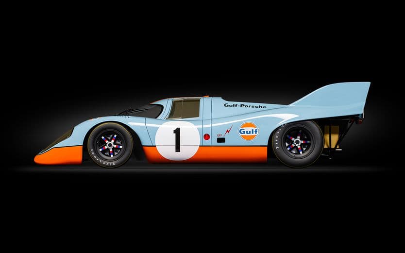 Porsche 917K – Gulf Edition + Official Licensed Baseball Cap