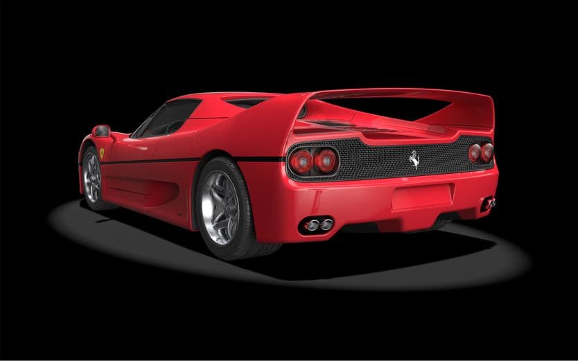 Ferrari F50 - Rosso Corsa - 1:8 Scale Kit