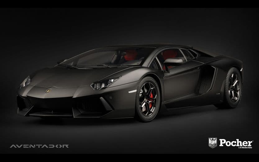 Lamborghini Aventador LP 700-4 - Nero Nemesis