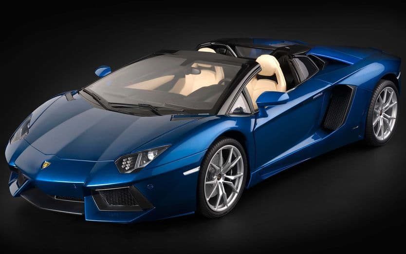 Lamborghini Aventador LP 700-4 Roadster - Blu Monterrey (metallic blue)