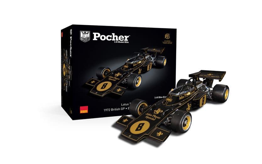 Lotus 72D - 1972 British GP - Emerson Fittipaldi - 1:8 Scale Kit