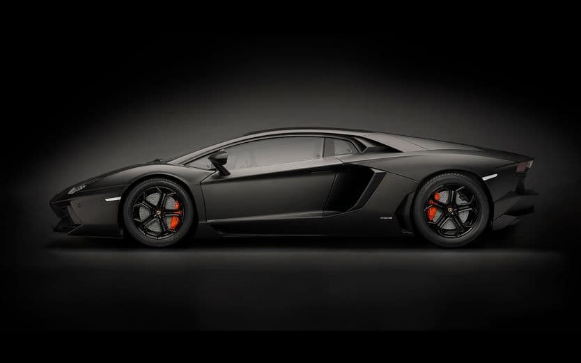 Lamborghini Aventador LP 700-4 - Nero Nemesis