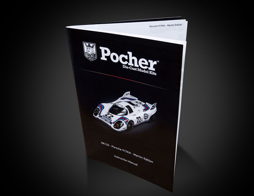 Porsche 917KH – MARTINI Edition -  1:8 Scale Kit
