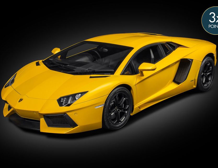 Lamborghini Aventador LP 700-4 Giallo Orion - 1:8 Scale Kit