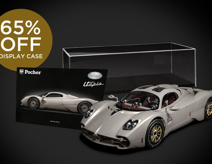 Pagani Utopia Coupé - Rinascimento Lucido &amp; Display Case