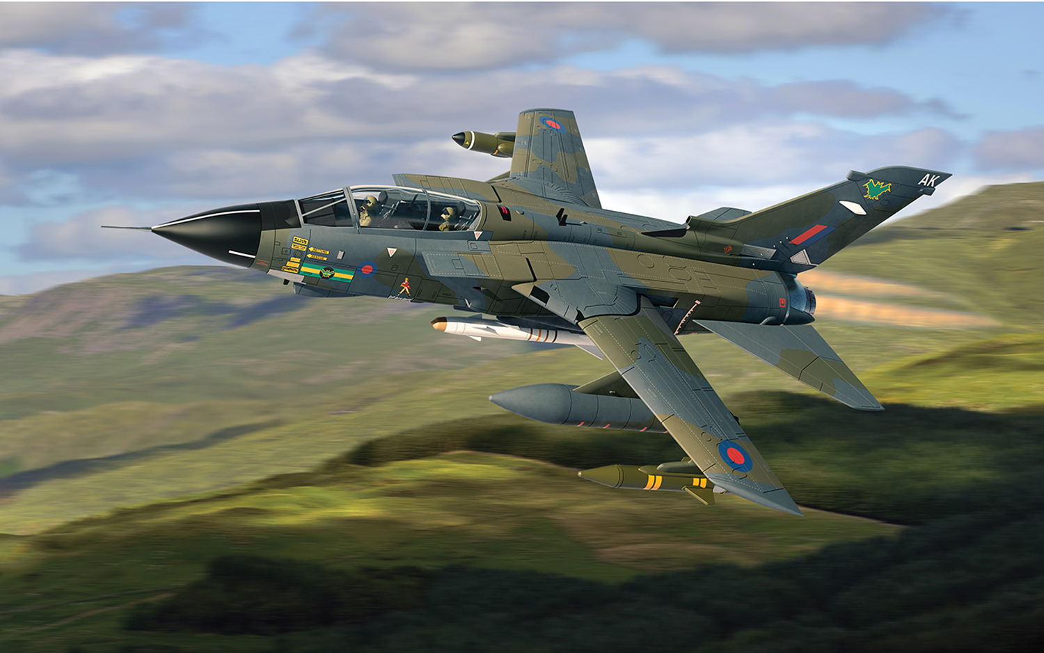 映写機 ARCO AA29401 Panavia Tornado GR.1, ZD748/AK, Johnnie Walker 'Still