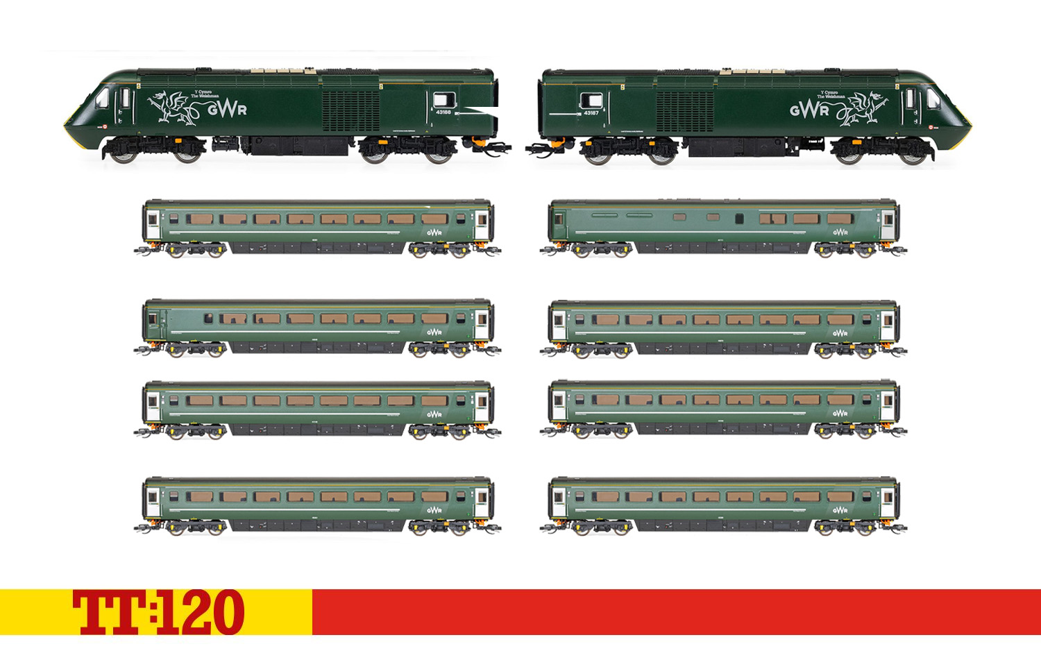 BUNDLEH50 TT GWR HST Train Pack Bundle