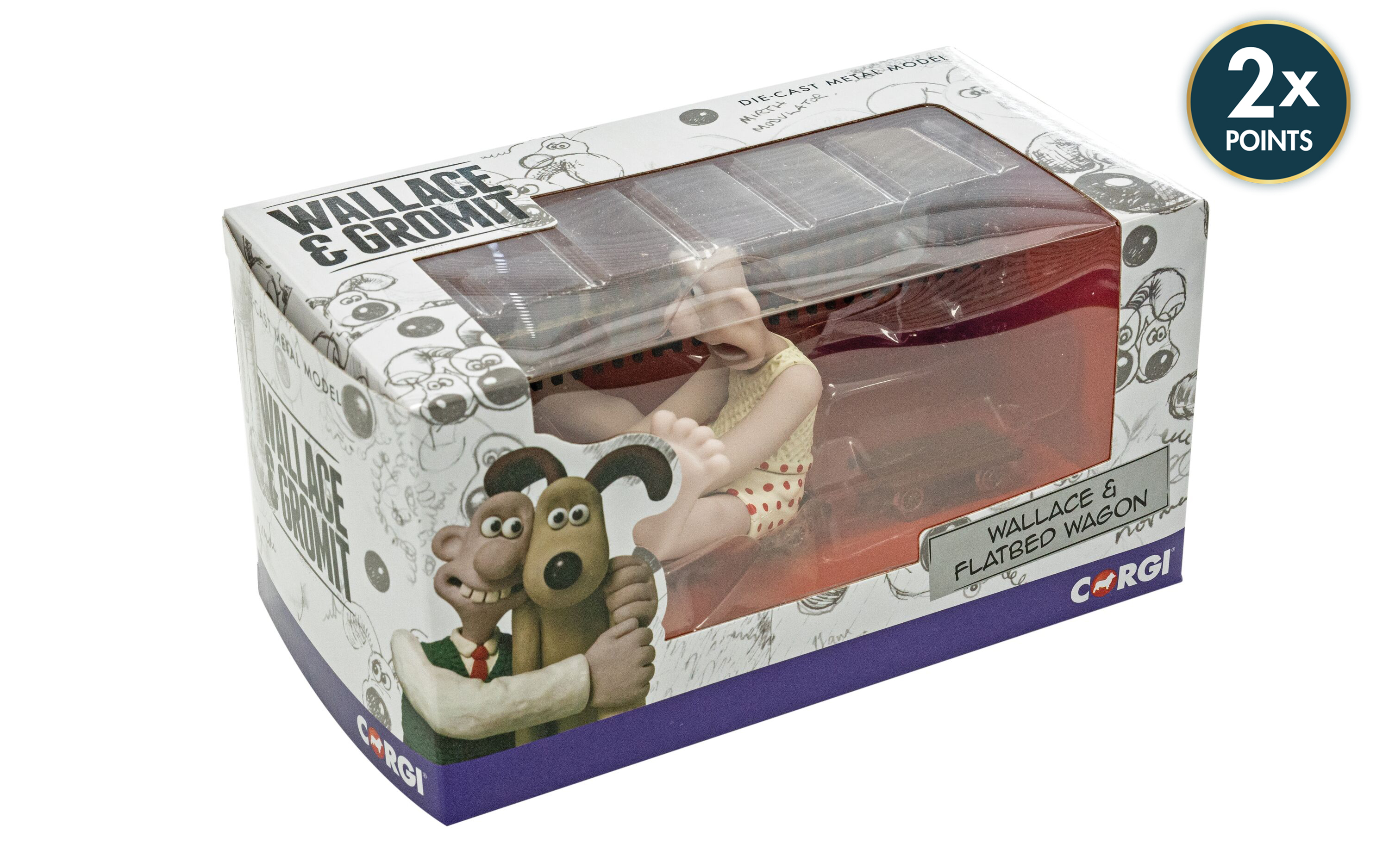CC80604 Wallace & Gromit - The Wrong Trousers - Wallace & Flatbed