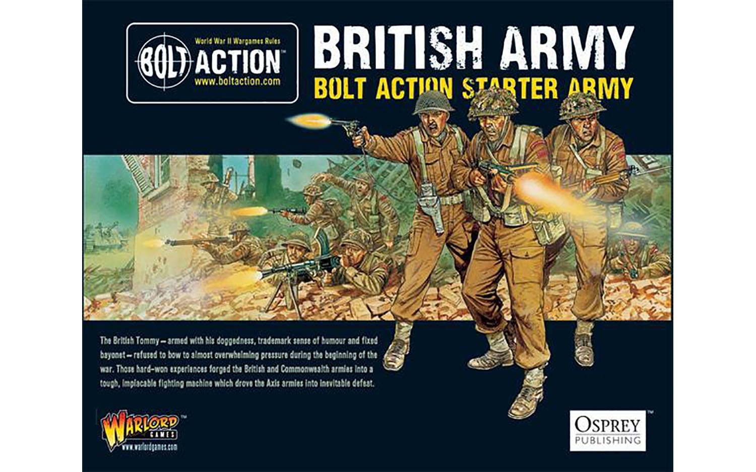 British 1000pt Starter Army Bolt Action Warlord Games 28mm for sale online 