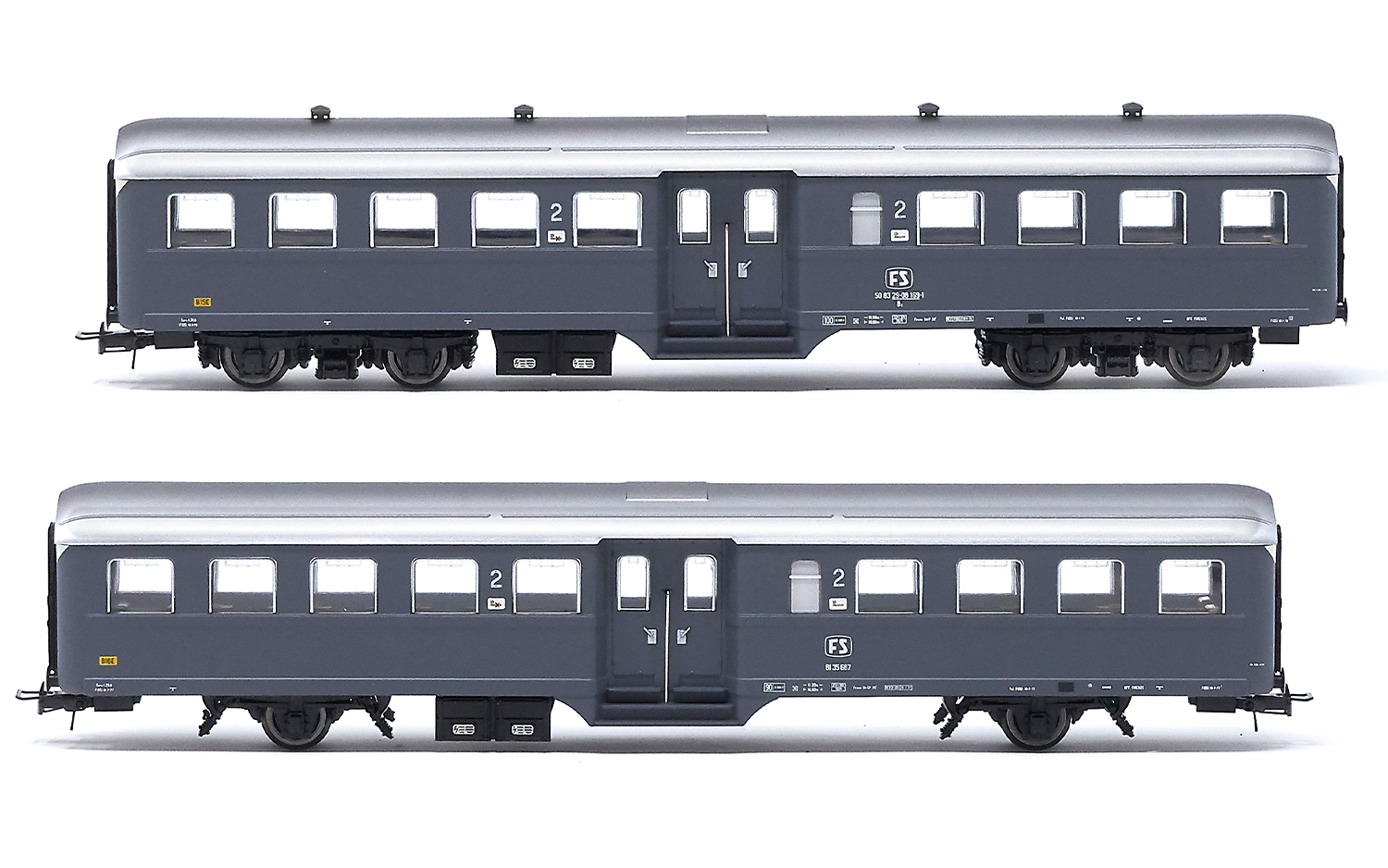 Carrozze FS Corbellini - Rivarossi - Dentro le mura di Valest Elor