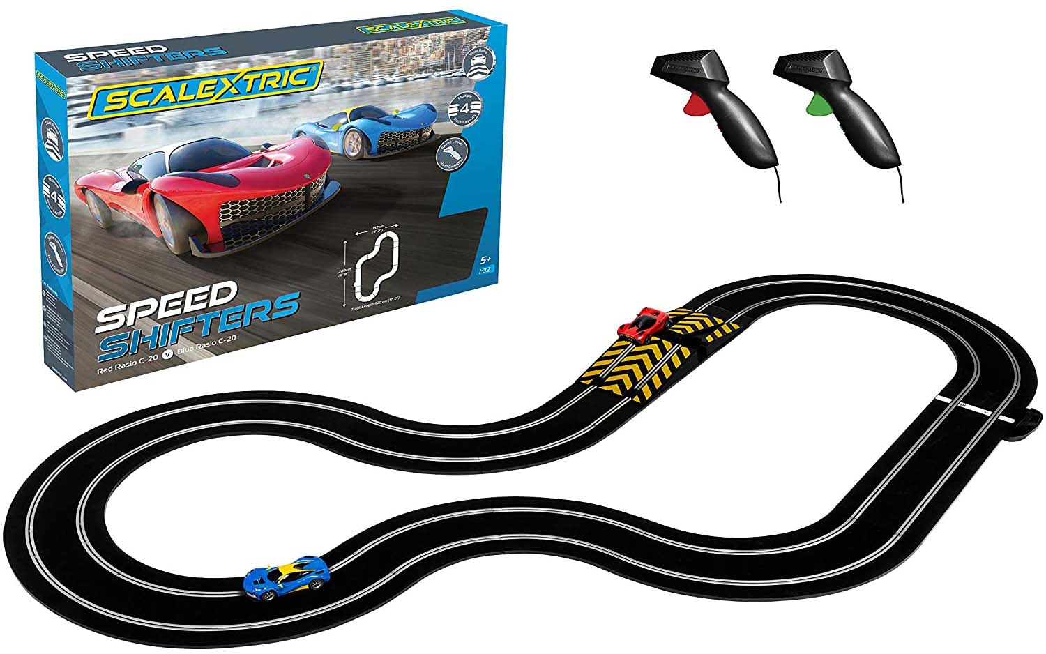 scalextric speed shifters set