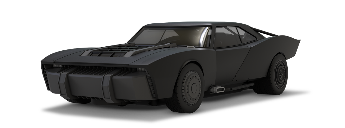  Scalextric DC Comics Batman's Batmobile 1:32 Limited Edition  Slot Race Car C4140 Black, Grey : Toys & Games