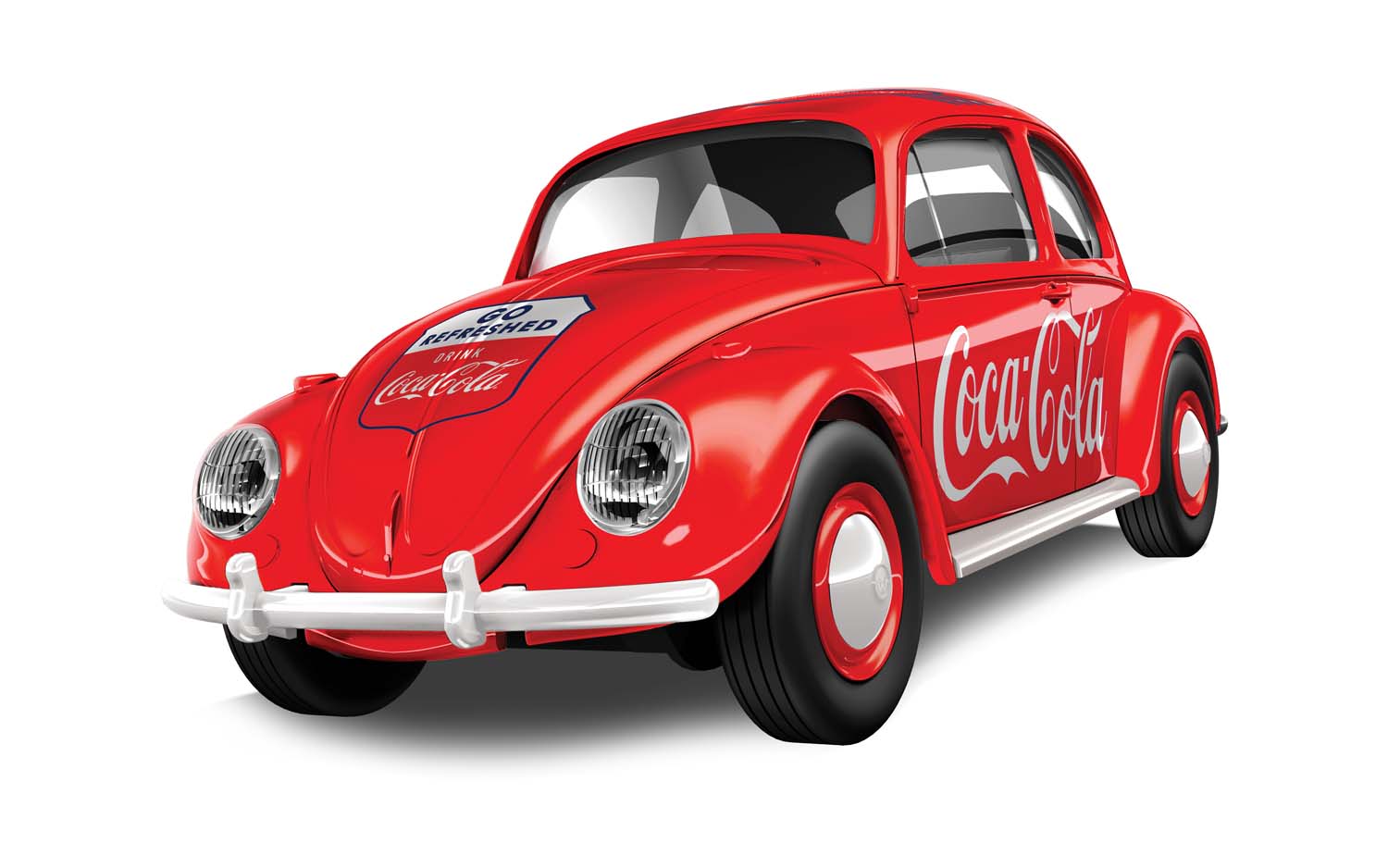 zelfstandig naamwoord expositie vitaliteit J6048 QUICKBUILD Coca-Cola VW Beetle