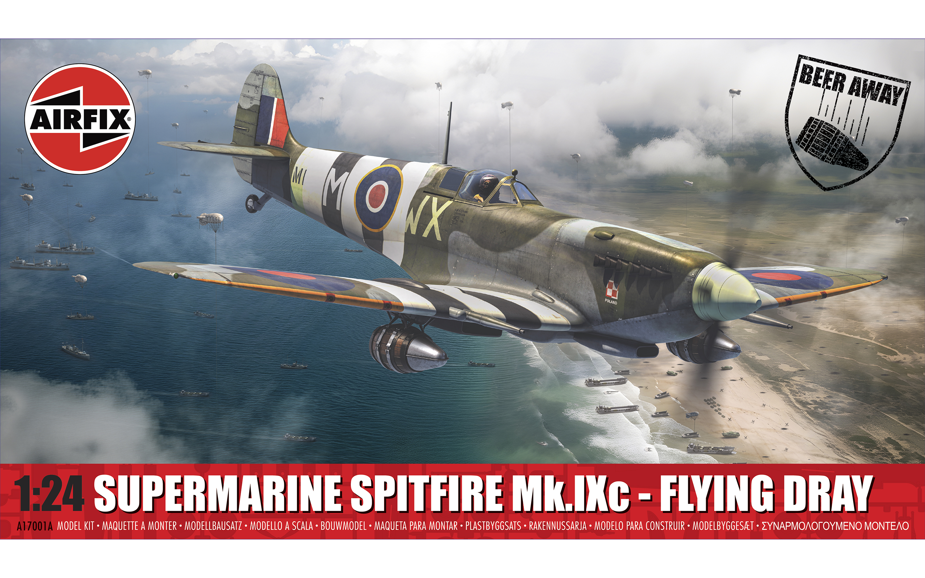 A17001A Supermarine Spitfire Mk.IXc - Flying Dray