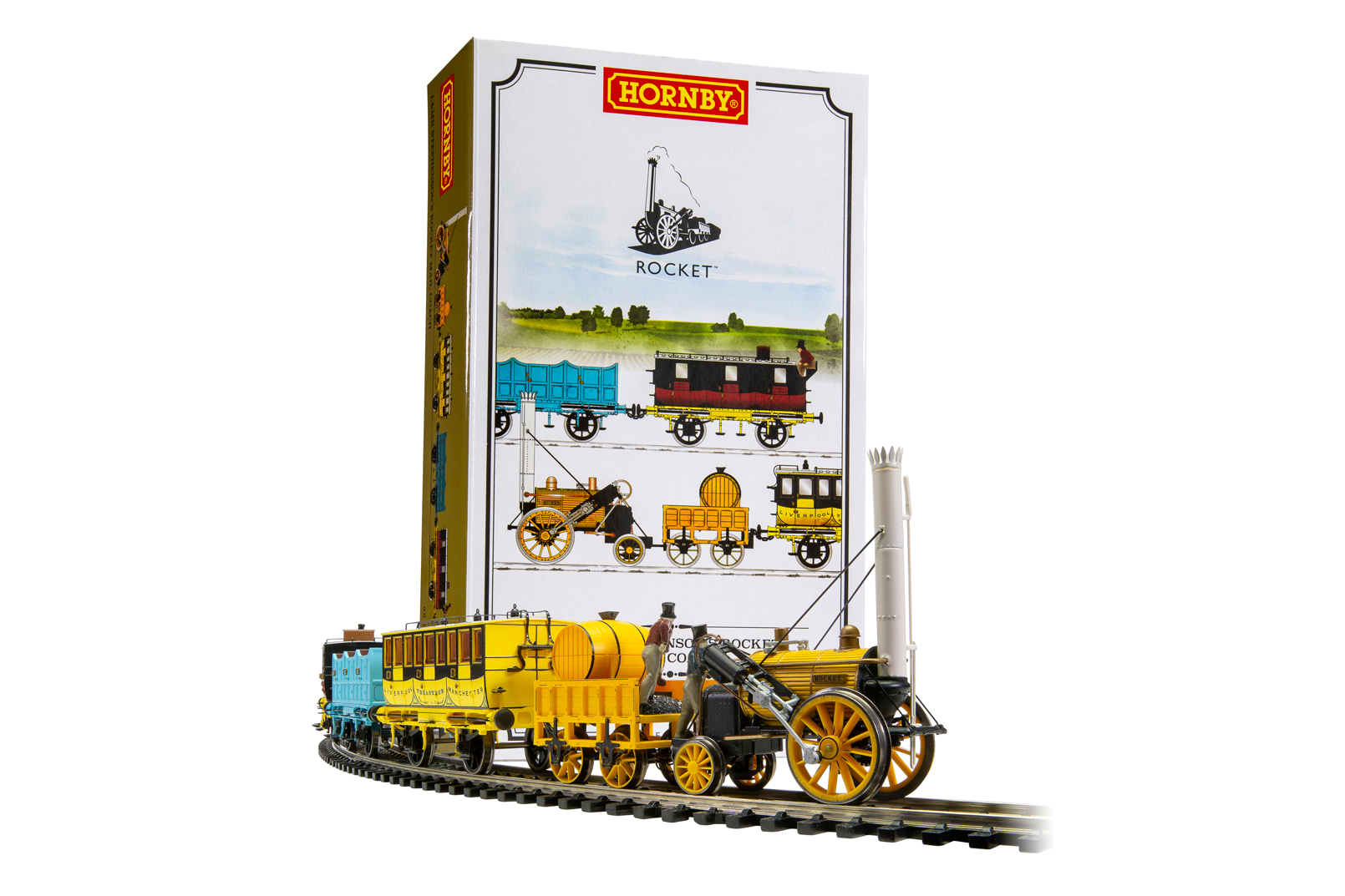 Stephenson's Rocket Train Pack Box