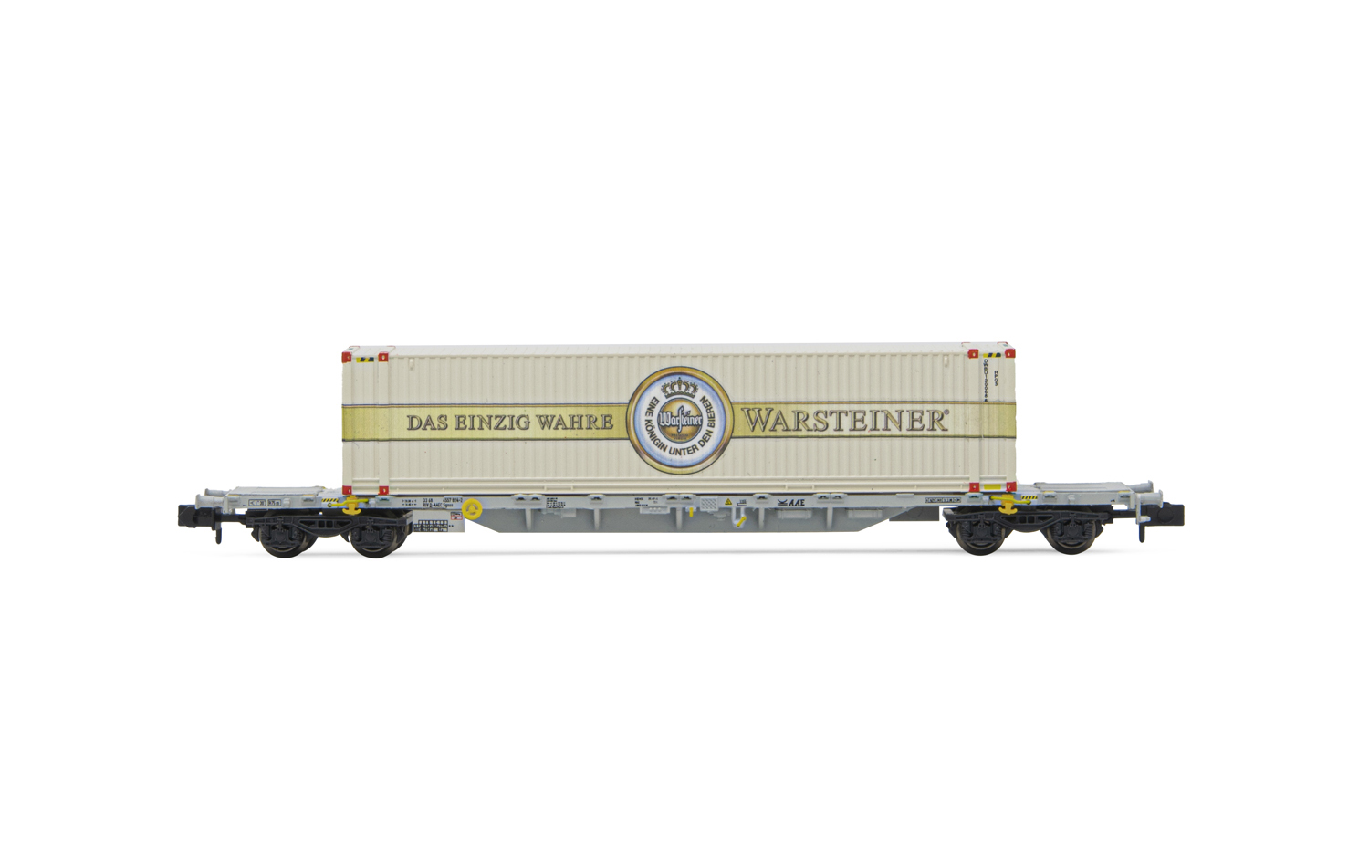 Wagon porte conteneur Sgnss Warsteiner, Cemat (Allemagne), Ep V et VI
