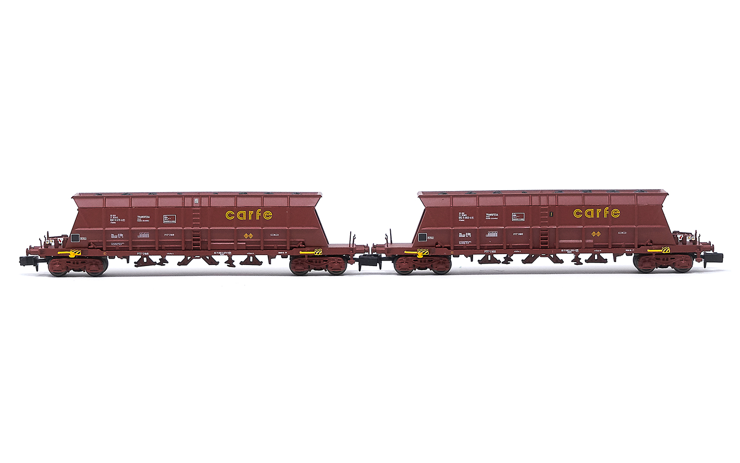 Pack tolvas Renfe Faoos para transporte de carbon Ep VI N