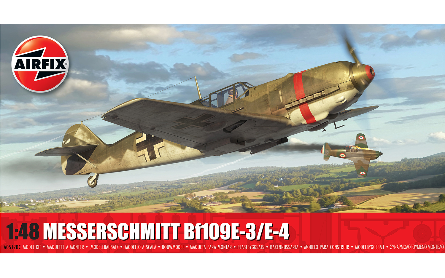 A05120C Messerschmitt Bf109E-3/E-4