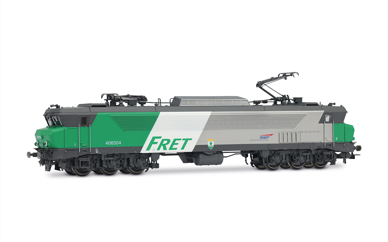 Locomotive électrique SNCF CC 406504 Jouef HJ2453 - Epoque V - Fret - Echelle HO