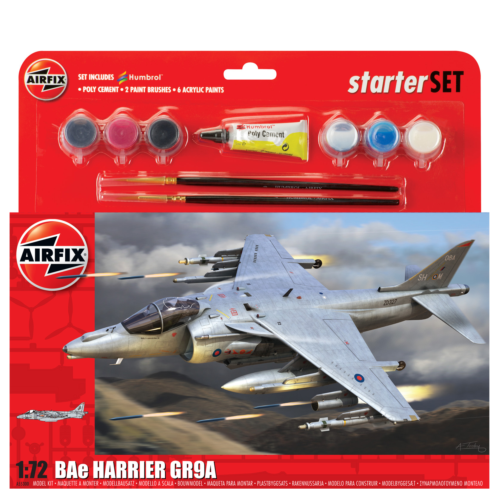Large Starter Set - BAE Harrier GR.9A