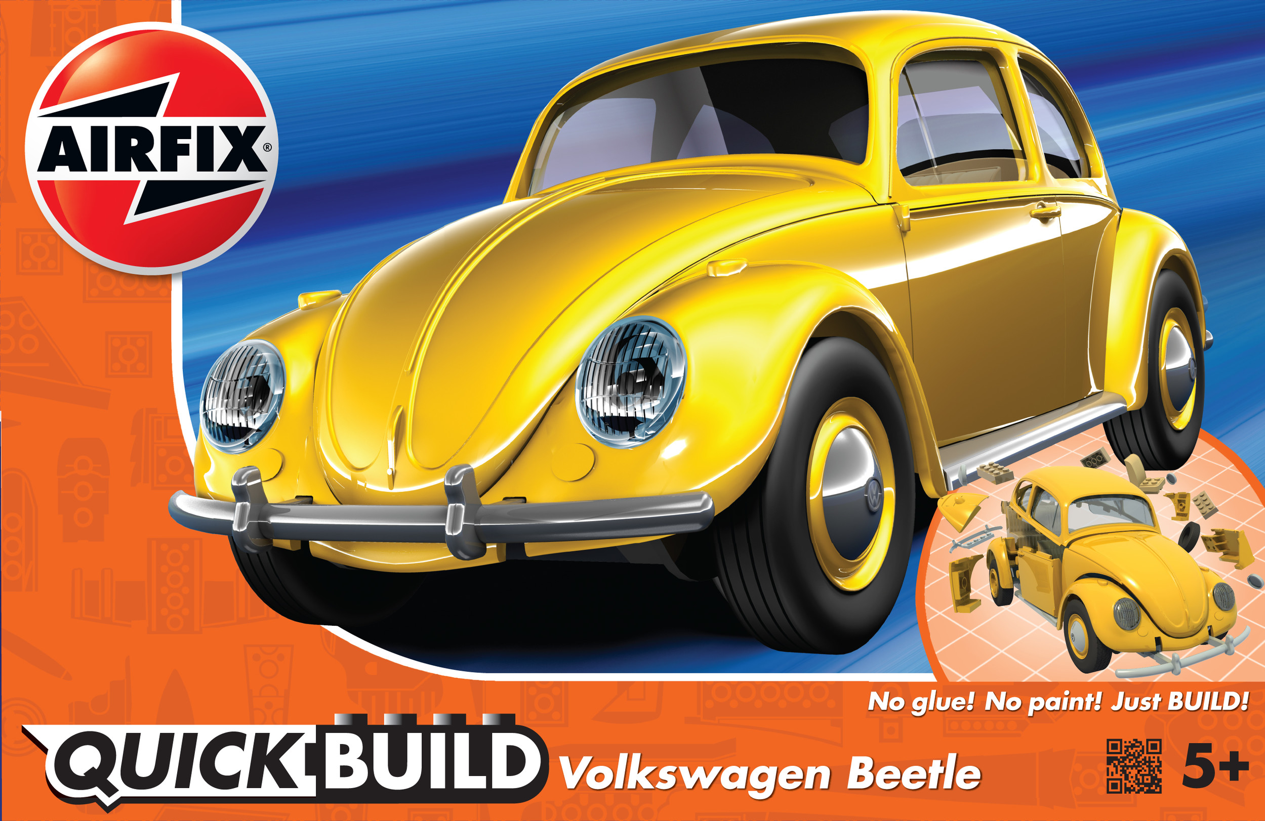 QUICKBUILD VW Beetle yellow