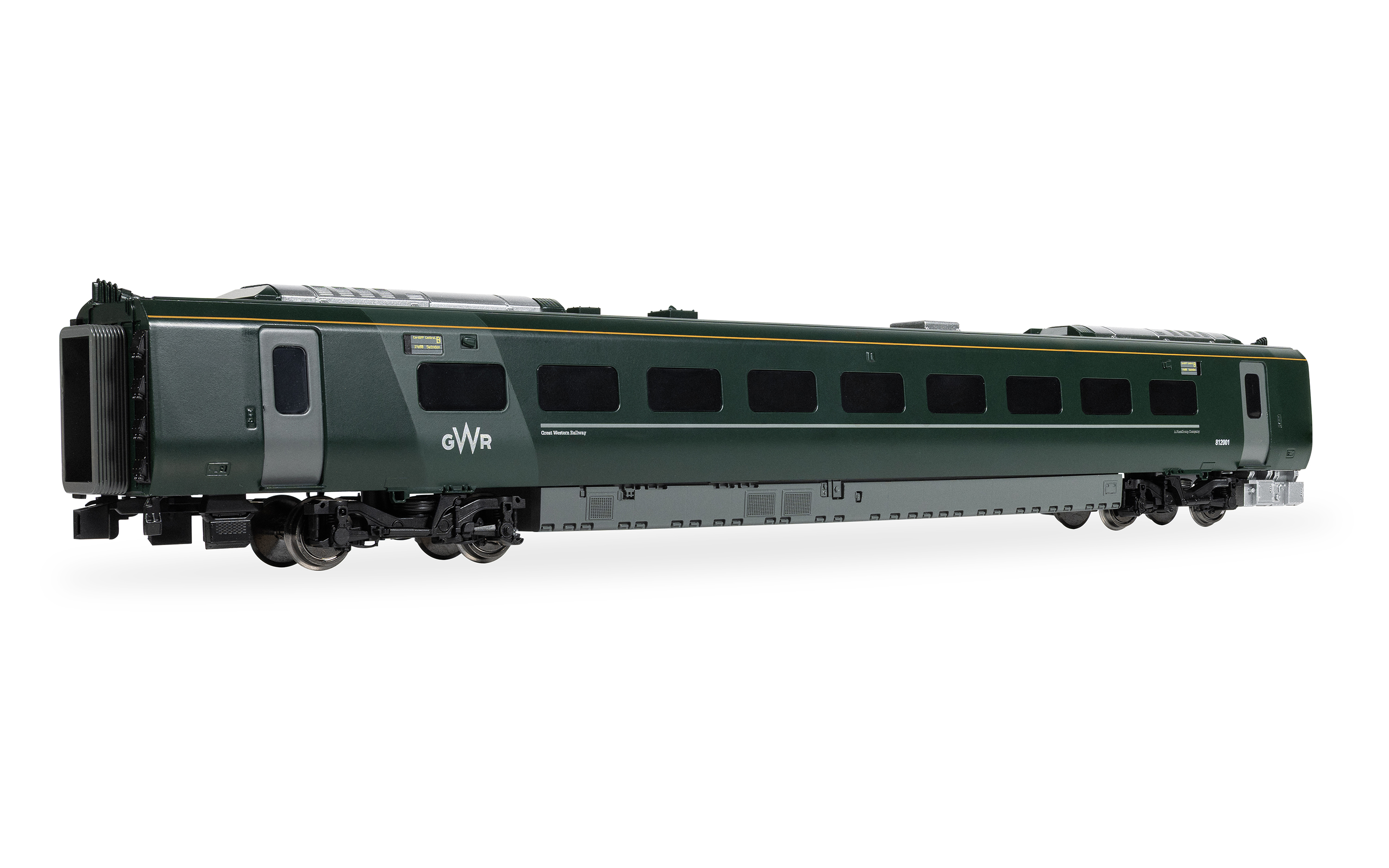 R40490 RailRoad: GWR - Class 800 - 812001 - MS Coach