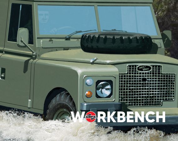 As the British Army bid farewell to their Land Rovers, Airfix look at ...