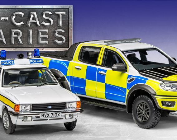 Ford Ranger Raptor Blue #VA15201 Corgi Vanguards A/A