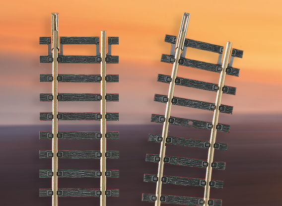 TT Gauge Model Railway Track Pieces - Hornby TT:120
