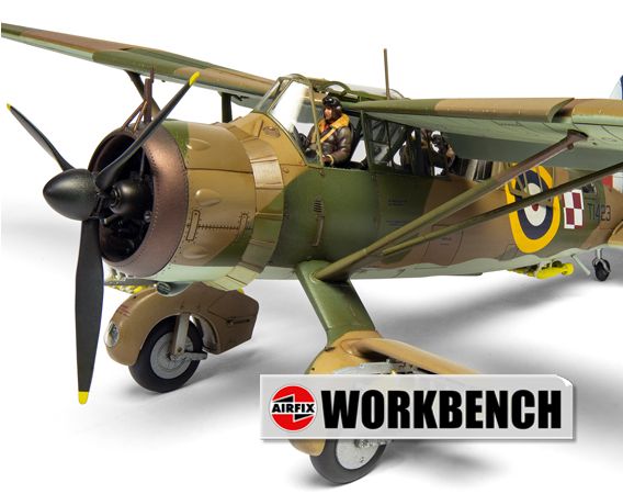 The new Airfix Westland Lysander scale model kit is now back in
